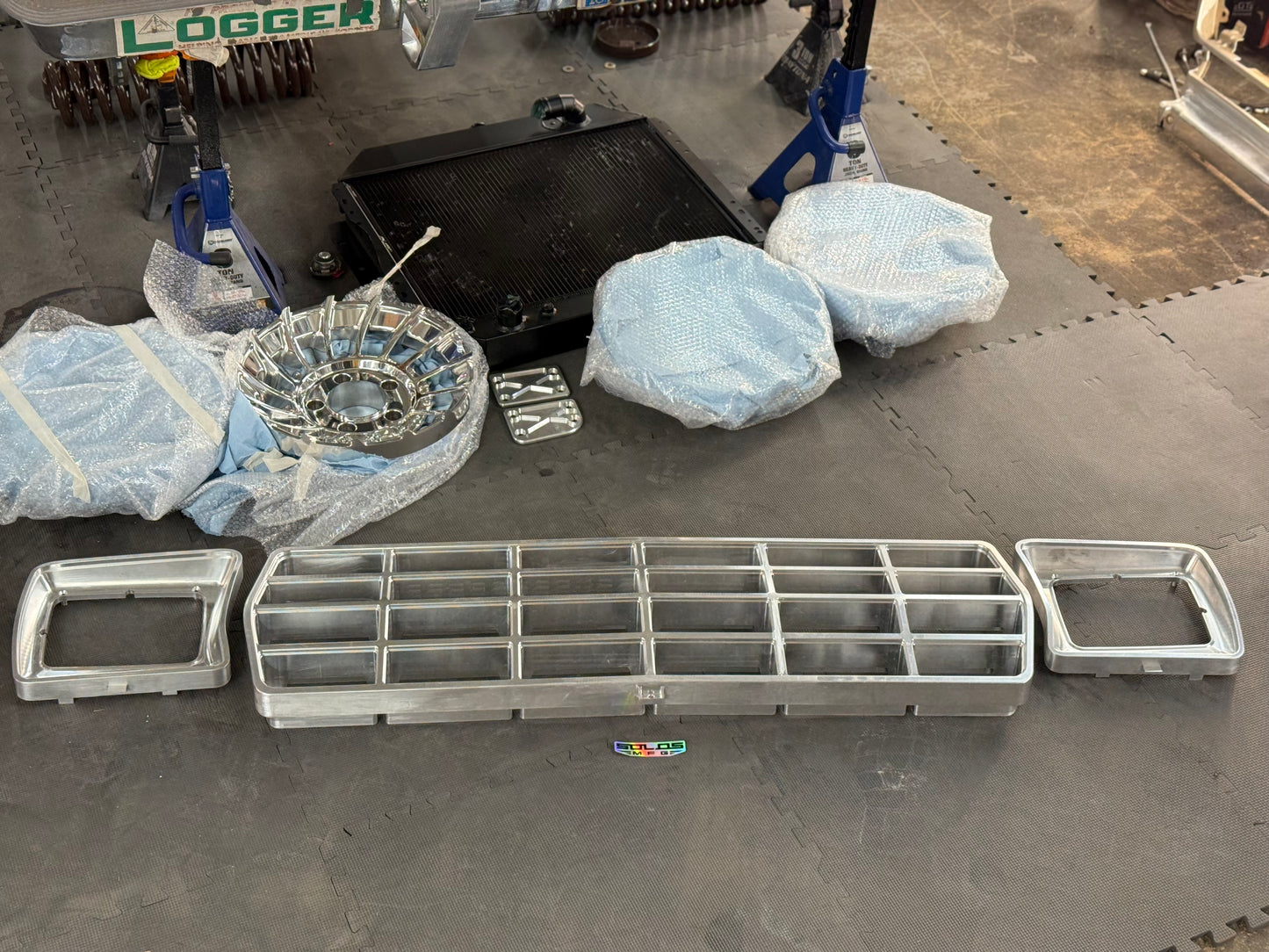Solos MFG OE-X Billet Grille & Headlight Bezel System for 1978–1979 F-Series & Bronco