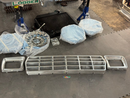 Solos MFG OE-X Billet Grille & Headlight Bezel System for 1978–1979 F-Series & Bronco