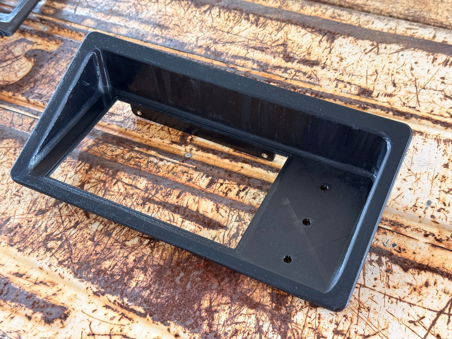 3D Printed Double Din Radio Bezel - 1968-72 F-Series