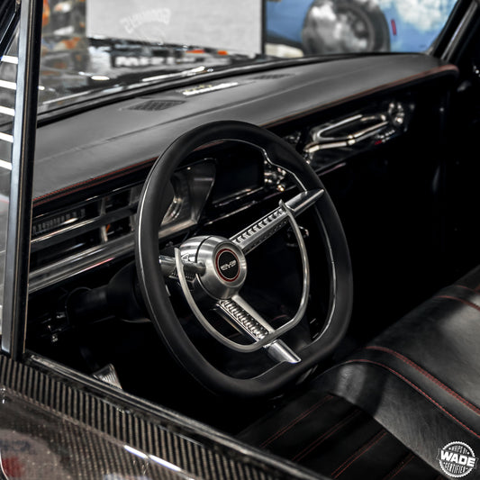 Solos MFG 15” Billet 3-Bar Steering Wheel