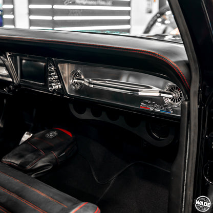 Solos MFG Trio - Billet Dash, Radio & Glove Box Bezels for 1967/72 F-Series