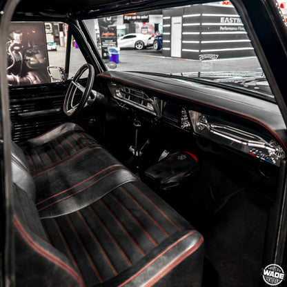 Solos MFG Trio - Billet Dash, Radio & Glove Box Bezels for 1967/72 F-Series