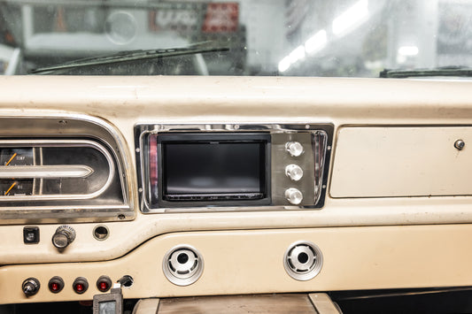 Billet Double Din Radio Bezel - 1968-72 F-Series