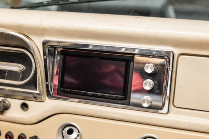 Billet Double Din Radio Bezel - 1968-72 F-Series